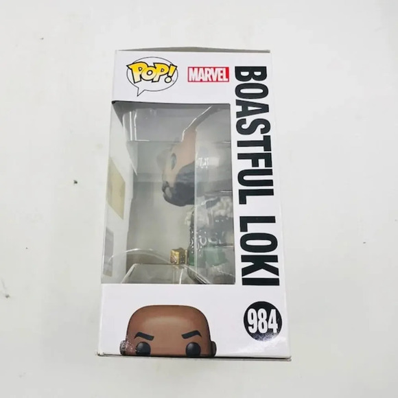 NEW Funko Pop! Marvel Loki - Boastful Loki #984 Vinyl Figure Bobblehead - Picture 7 of 9